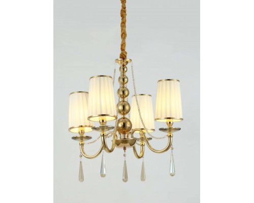Подвесная люстра Fabione LDP 1200-4 F.GD Lumina Deco