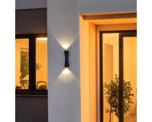 Архитектурная подсветка  86876-9.2-001JH LED2*3W BK RLOS Reluce