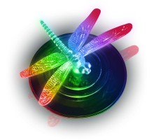 Газонная световая фигура  USL-S-106/PT075 Magic dragonfly Uniel