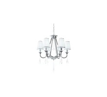 Подвесной светильник Milesia LDP 8926-6 WT+CHR Lumina Deco