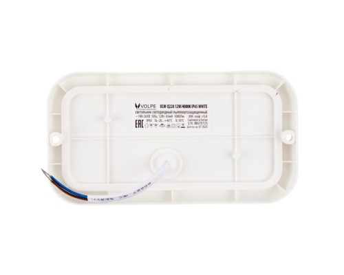 Настенно-потолочный светильник  ULW-Q228 12W/4000K IP65 WHITE Volpe
