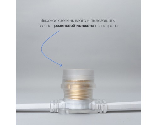 Гирлянда Белт-Лайт BL10m/10L-8-P Laitcom