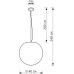 Уличный светильник подвесной Breeze 40 LH042008 Lighthall