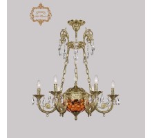 Подвесная люстра 31.44 31.44.6.KR175SP.250IT.G.Sp.Amber.1E Art Classic