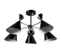 Потолочная люстра Wellington A2711PL-5BK Arte Lamp