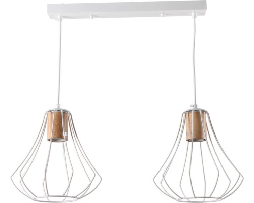 Подвесной светильник  MD.9052-2-P-WH+WOOD Imex