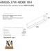 Трековый светильник PLAIN OPAL AM585 27W 4000K WH AM Group