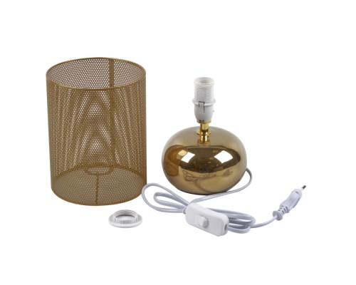 Интерьерная настольная лампа  UML-B307 E14 GOLD/COPPER Uniel