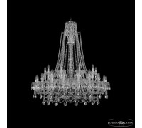 Подвесная люстра 1411 1411/20+10/400/XL-130 Ni Bohemia