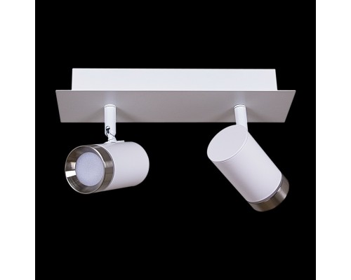 Спот  84281-9.5-002RT LED2*5W WT+SN Reluce