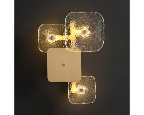 Бра Wall lamp MT9050-3W brass DeLight Collection