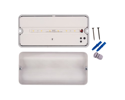 Настенно-потолочный светильник ULW-K25 ULW-K25A 6W/4000K IP65 WHITE Uniel