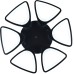 Потолочная люстра Innovation Style INNOVATION STYLE 83045 BLACK Natali Kovaltseva