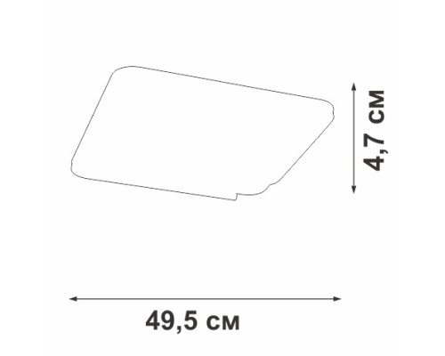 Потолочная люстра  V2097DT-8/1PL Vitaluce