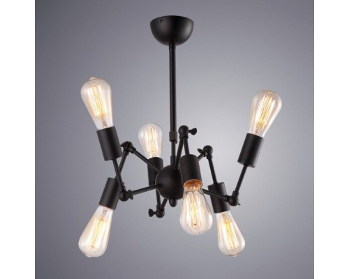 Подвесная люстра Roots A9190LM-6BK Arte Lamp