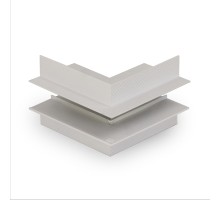 Коннектор угловой  MAGNET AM402 LL-20С90° ВНЕШНИЙ WH AM Group