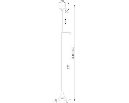 Подвесной светильник Hall 50314 LED Elektrostandard