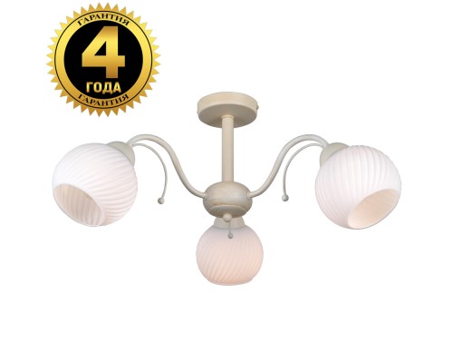 Потолочная люстра Скандинавская классика 75146/3C BEIGE GOLD Natali Kovaltseva