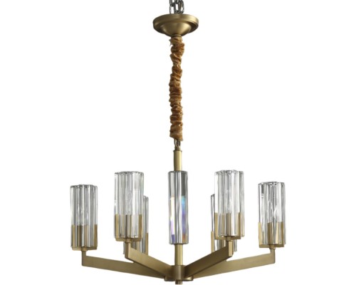 Подвесная люстра Brass V11074-6P Moderli