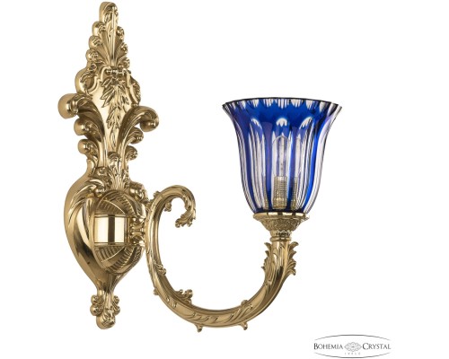 Бра Florence 7109B15/1/210 G P2 U Clear-Blue/H-1H Bohemia