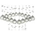 Потолочная люстра Tesoro Nickel Tesoro H 1.4.50.107 N Dio D'Arte