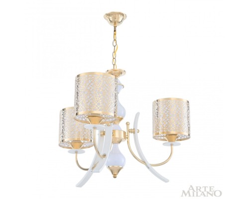 Подвесная люстра Florentia-6067 306067/3 Wh/Gd Arte Milano