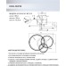 Потолочная люстра Sindi SF5054/3C-WT-CR Seven Fires