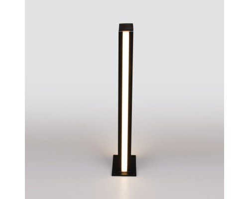 Наземный светильник Flat 1538 TECHNO LED черный Elektrostandard