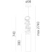 Подвесной светильник Decompose DOI4600A80 Artemide