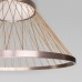 Подвесной светильник Cesta 40017/1 LED коричневый Eurosvet