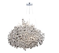 Подвесная люстра FACETED FACETED SP21 SILVER AM Group