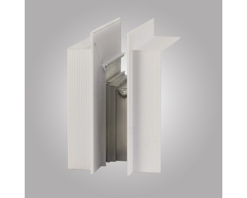 Коннектор угловой  MAGNET AM402 LL-20С90° ВНЕШНИЙ WH AM Group