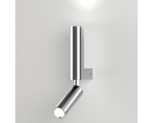 Настенный светильник Pitch 40020/1 LED хром Eurosvet