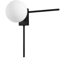 Бра LORO LORO AP1 V1 BLACK Crystal Lux