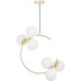 Подвесной светильник Bonio LDP 7031-6 F.GD Lumina Deco