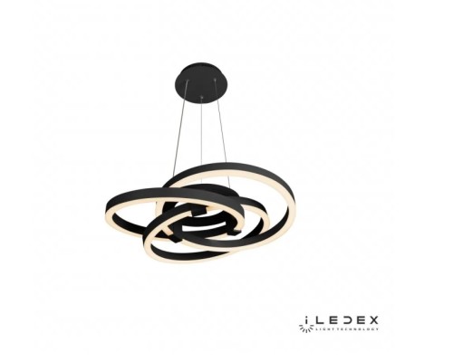 Подвесной светильник Comely 9110-600-D-T BK iLedex