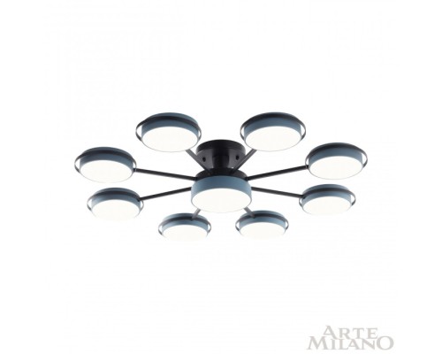 Потолочная люстра Ferrara 250406/8+1 Gr Arte Milano