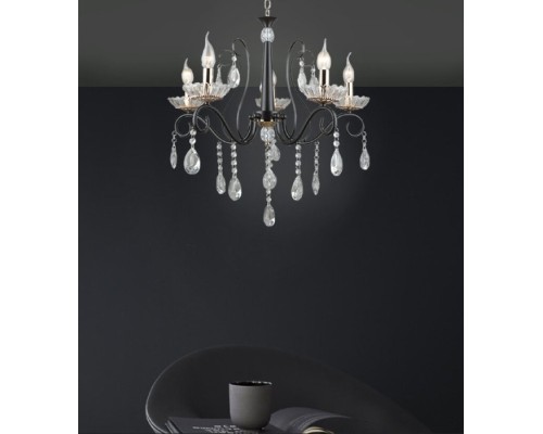 Подвесная люстра Lillian WD3631/5H-CF-FGD-CL Wedo Light