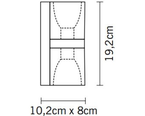 Бра Cubetto D28D0101 Fabbian