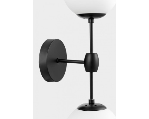 Бра Zodiak LDW 6001-2 BK+WT Lumina Deco