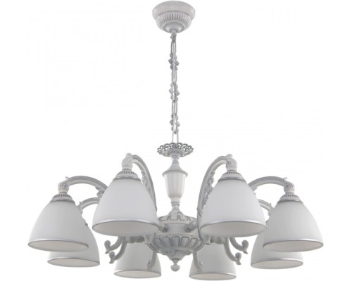 Подвесная люстра AM341837 341837/8 WT+SL Arte Milano