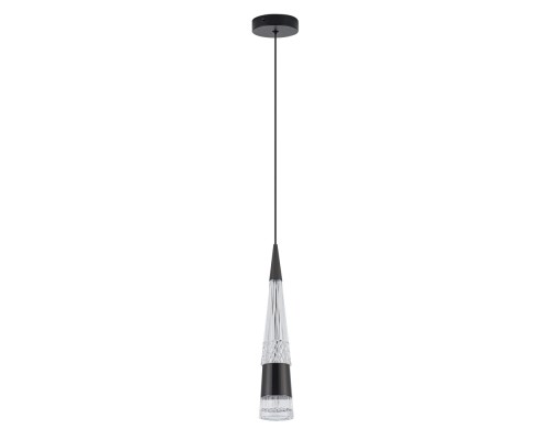 Подвесной светильник LED4U L7122-1 CR-BK LED4U