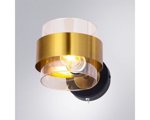 Бра Carlo A8205AP-1BK Arte Lamp