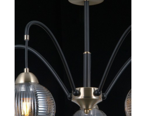 Потолочная люстра  IL0433-5PSQ-79 BK AB ILLUMICO