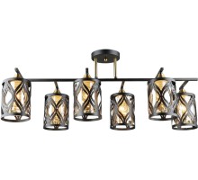 Потолочная люстра Miren WD3632/6C-CO-BK-AM Wedo Light
