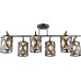 Потолочная люстра Miren WD3632/6C-CO-BK-AM Wedo Light