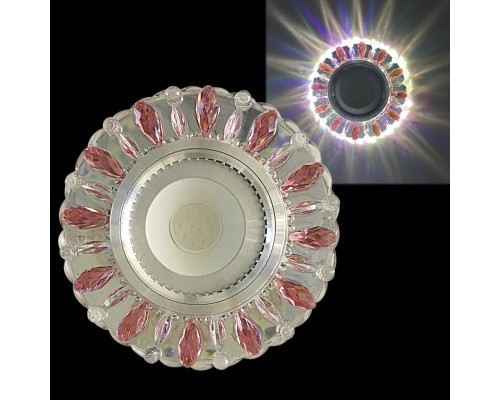Точечный светильник  42112-9.0-001PL MR16+LED3W CL/PK+MIX Reluce