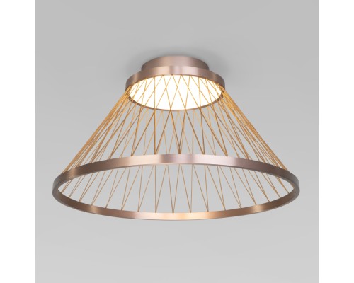 Потолочный светильник Cesta 40019/1 LED коричневый Eurosvet