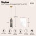 Подвесной светильник Antic MOD302PL-01GR Maytoni