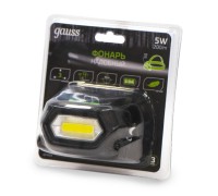 Налобный фонарь  GF409 Gauss